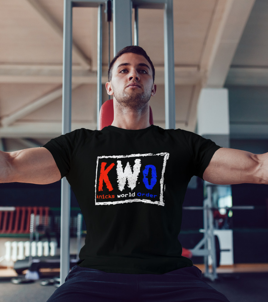 KWO Knicks World Order New York 2026 NBA Champs T-Shirt