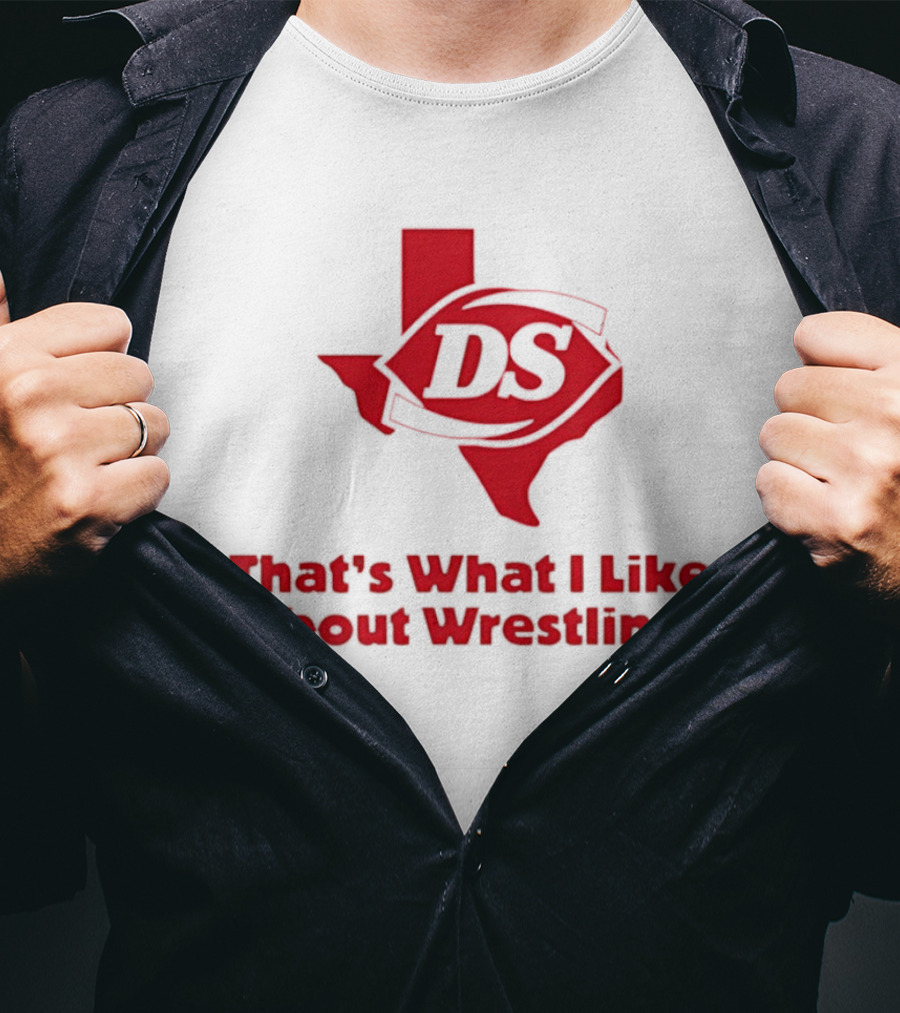 Danny Saint DS Texas That's What I Like About Wrestling T-Shirt