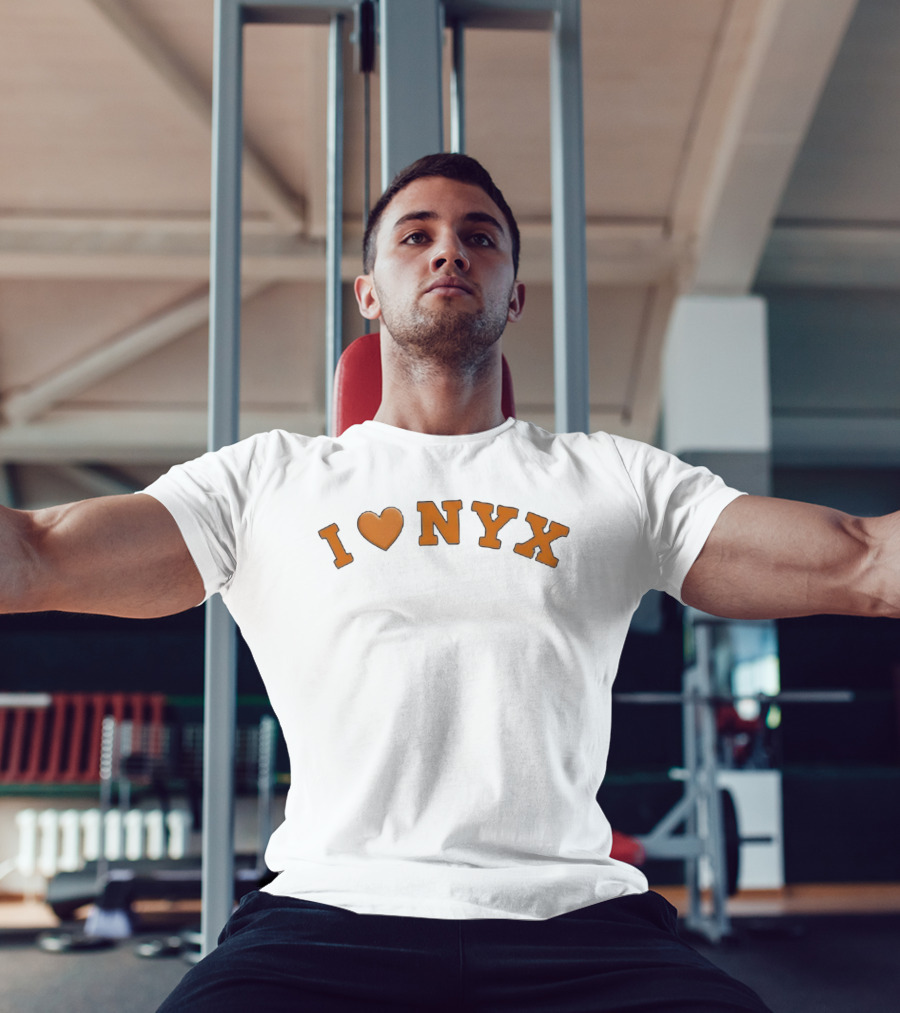I Love NYX New York Knicks Fan Favorite Sports Team Support T-Shirt