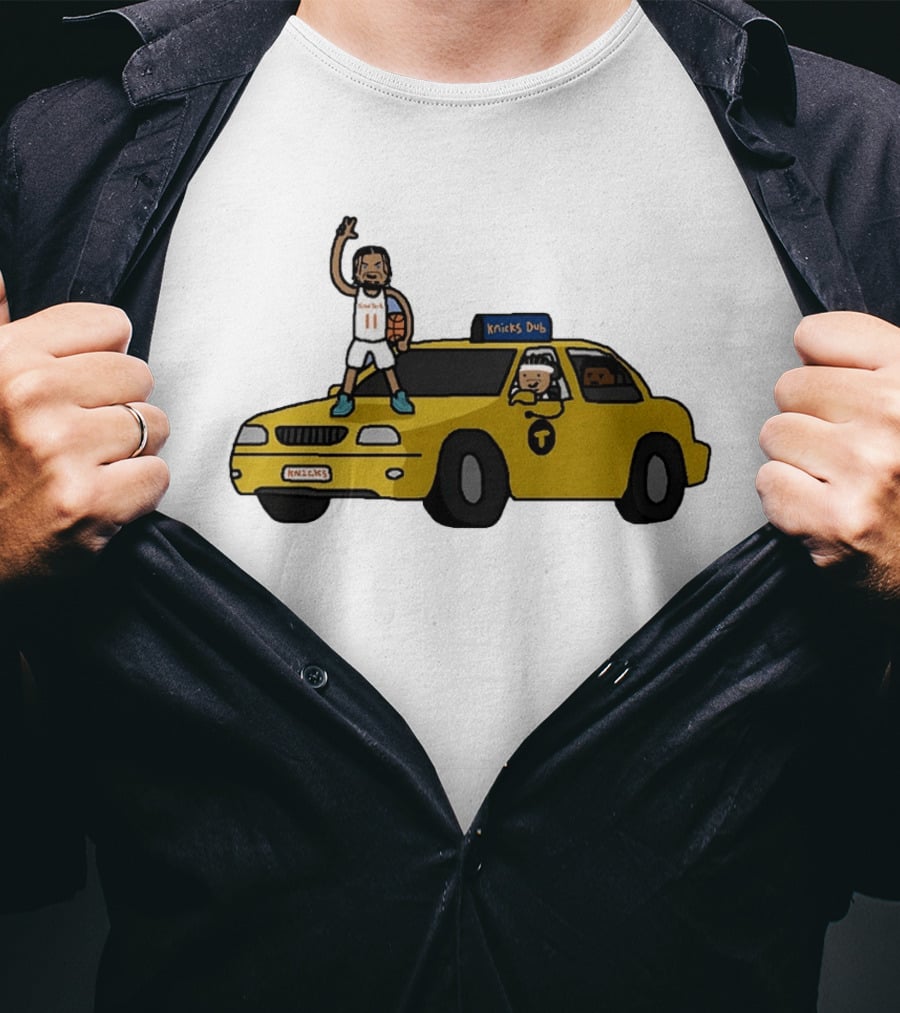 Jalen Brunson New York Knicks Dub Taxi Knicks Dub T-Shirt