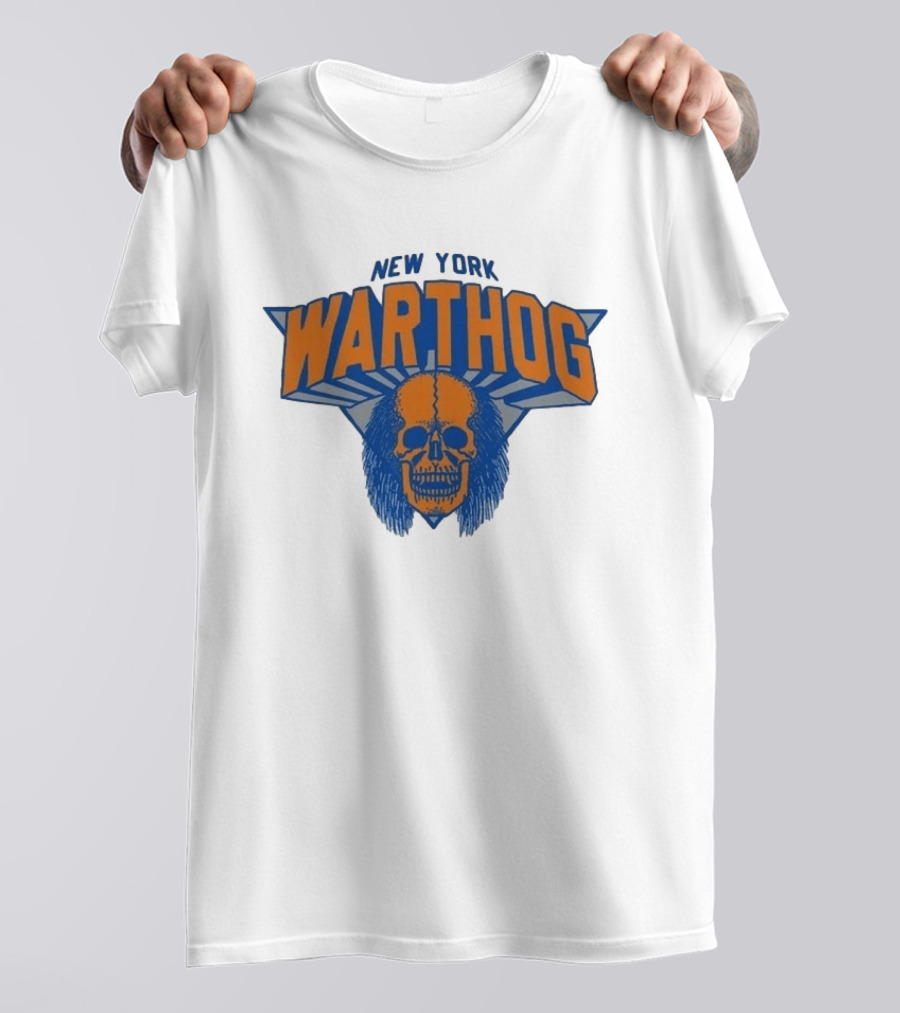 New York Warthog Skull T-Shirt