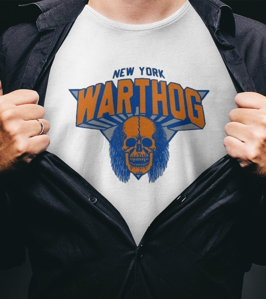 New York Warthog Skull T-Shirt