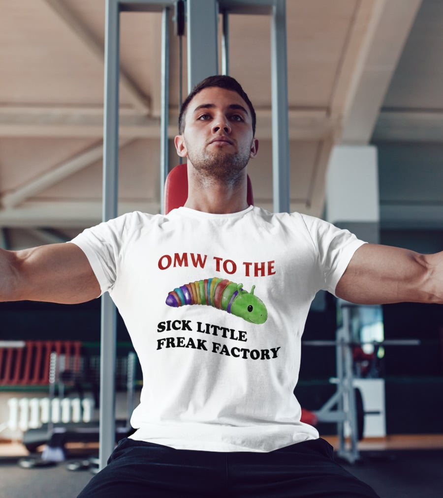 OMW To The Sick Little Freak Factory Caterpillar T-Shirt