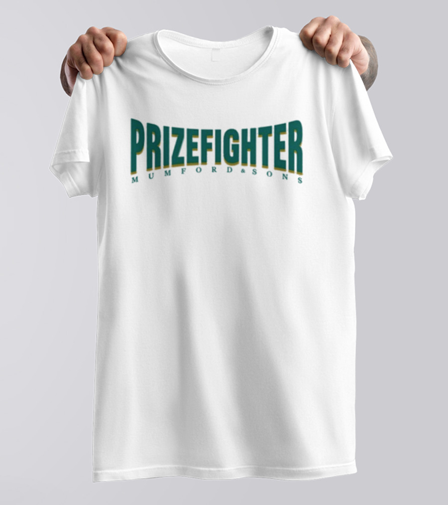 Prizefighter Mumford & Sons Tour 2026 T-Shirt