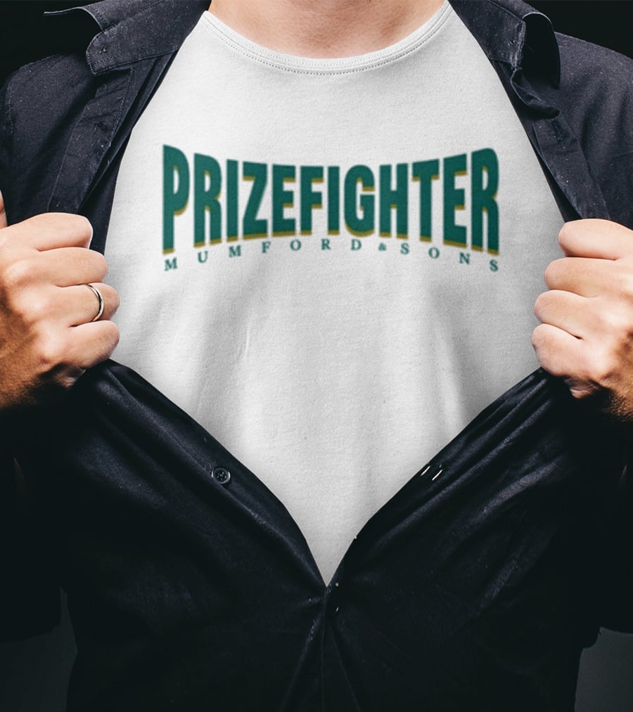 Prizefighter Mumford & Sons Tour 2026 T-Shirt