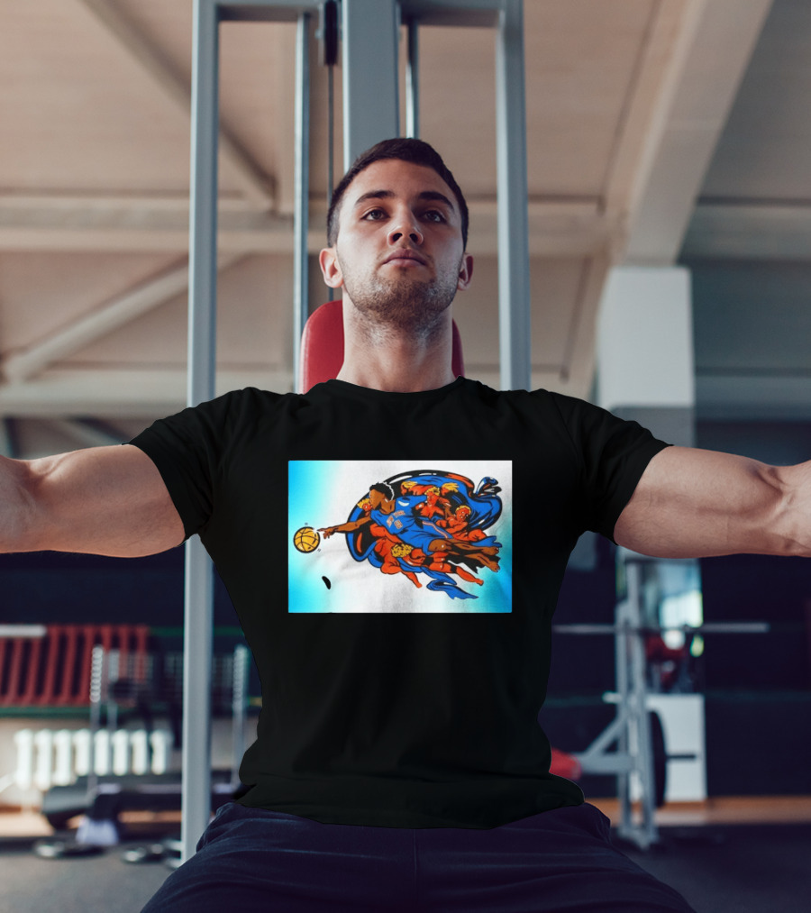 OG Anunoby New York Knicks Creation Of Adam Basketball T-Shirt