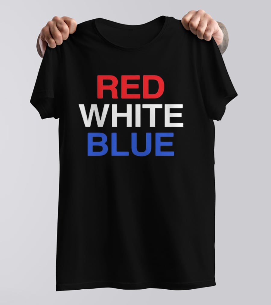 Red White Blue 4th Of July 2026 Celebration T-Shirt