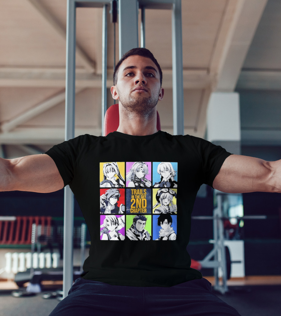 Trails In The Sky 2nd Chapter Main Cast Character Grid T-Shirt