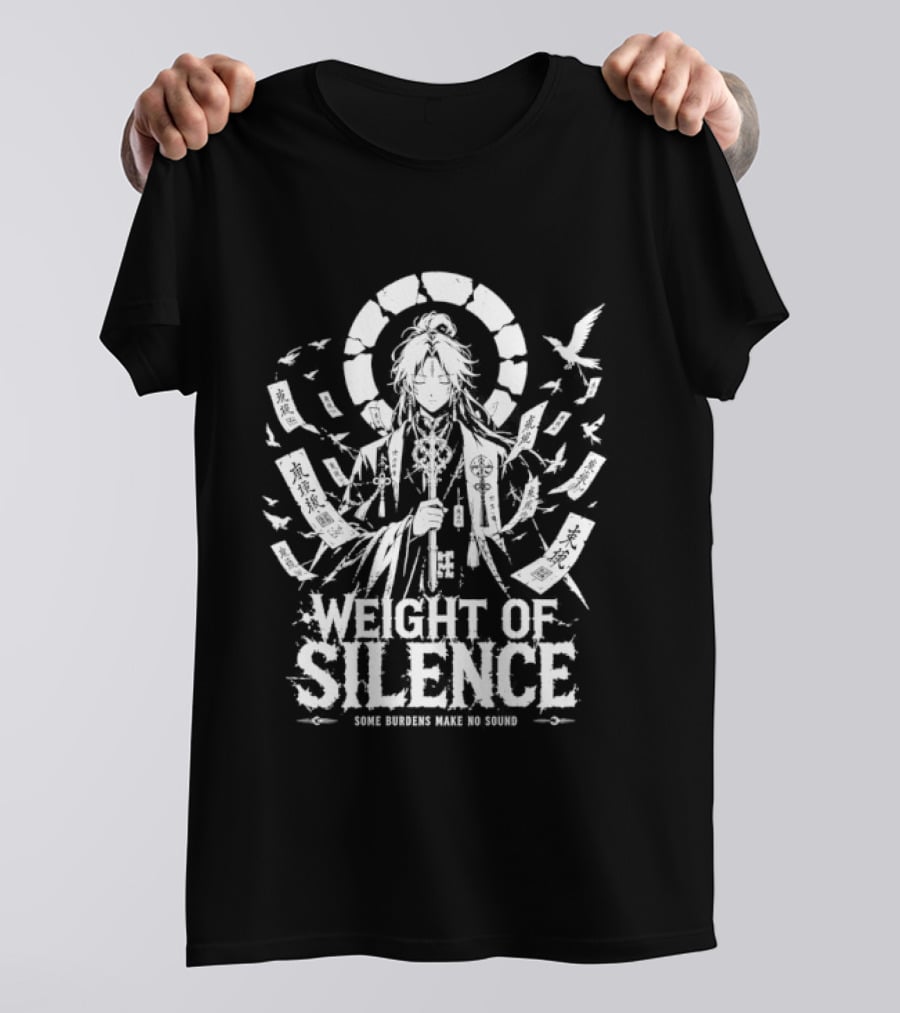 Arknights Chongyue Weight Of Silence Some Burdens Make No Sound T-Shirt