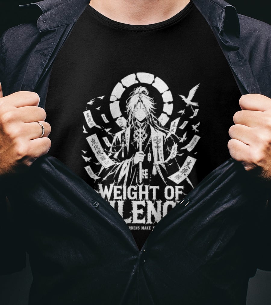 Arknights Chongyue Weight Of Silence Some Burdens Make No Sound T-Shirt