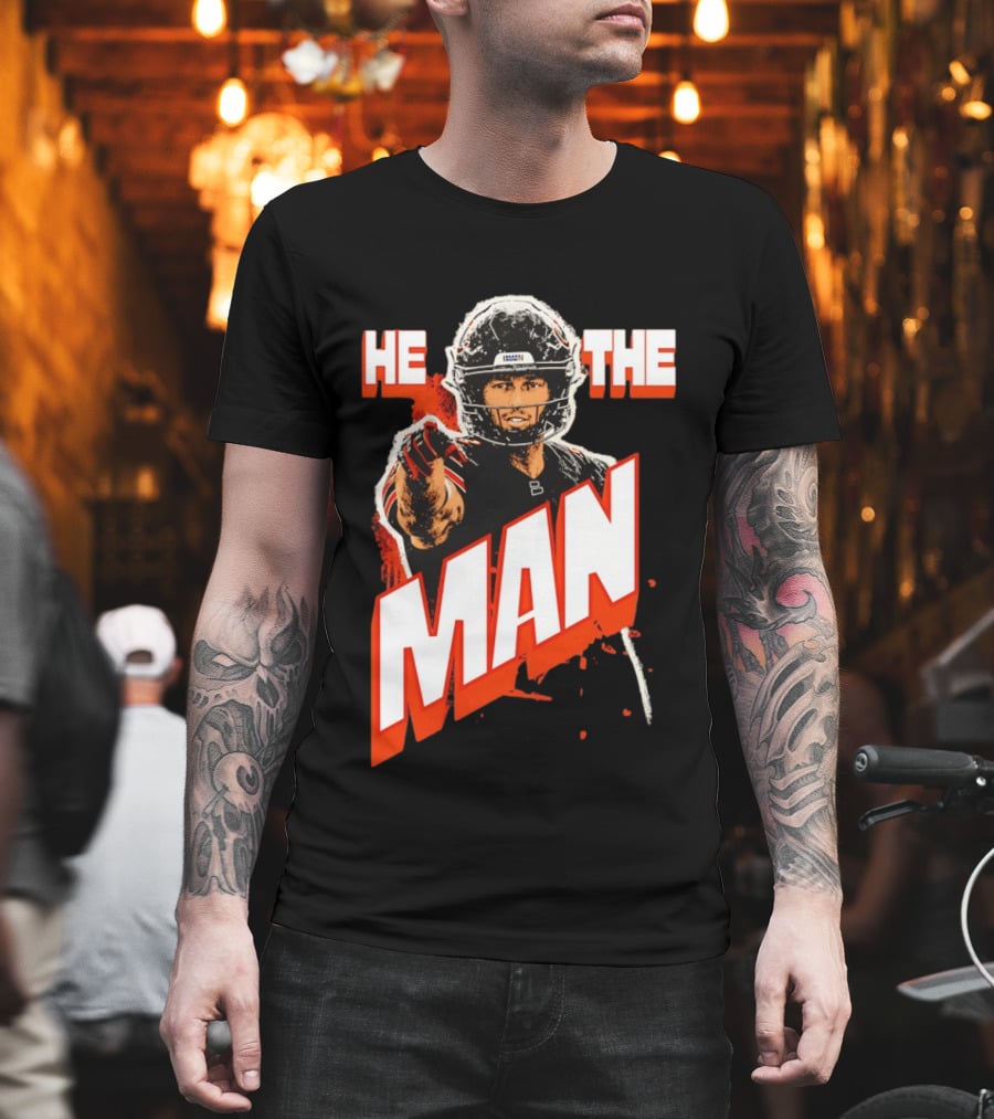 Ben Johnson He The Man Chicago Bears T-Shirt