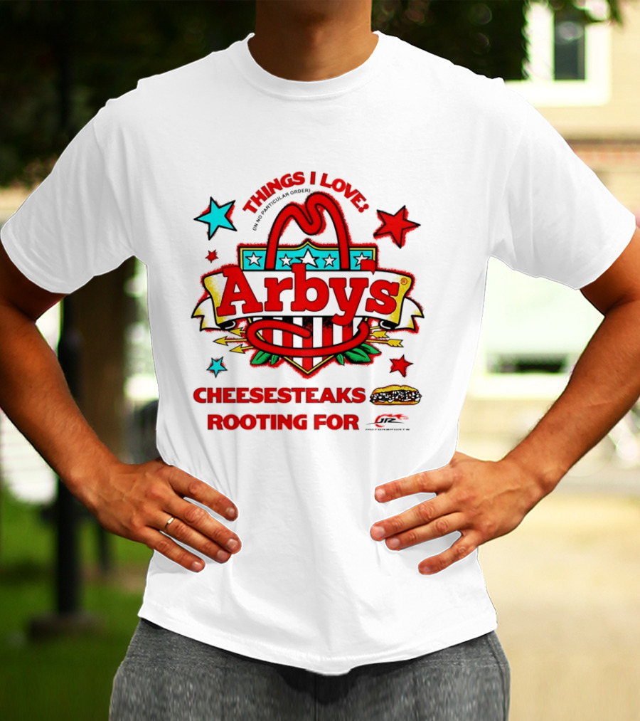 Sammy Smith Arby's Things I Love Cheesesteaks Jr Motorsports Racing Fan T-Shirt