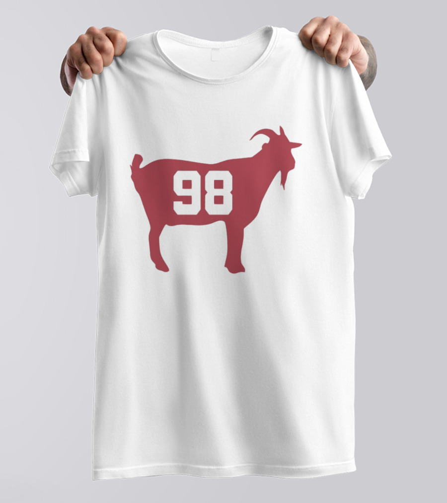 98 Goat Jordy Frahm Nebraska Football T-Shirt