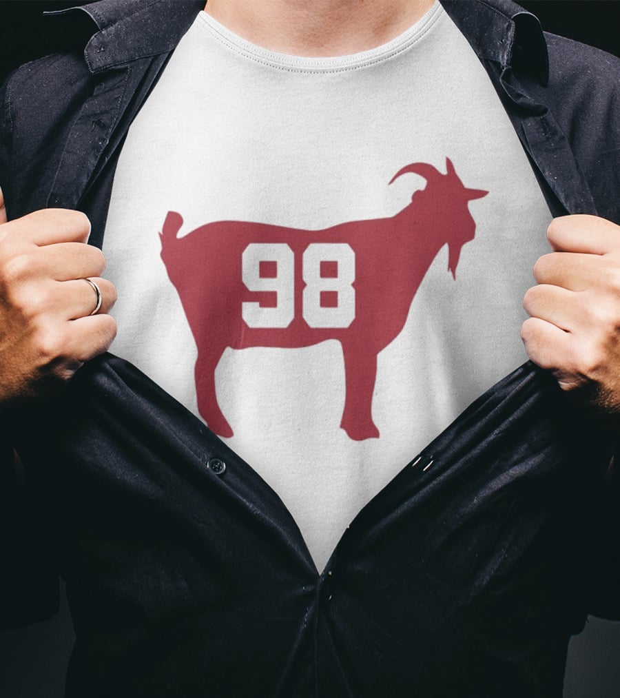 98 Goat Jordy Frahm Nebraska Football T-Shirt