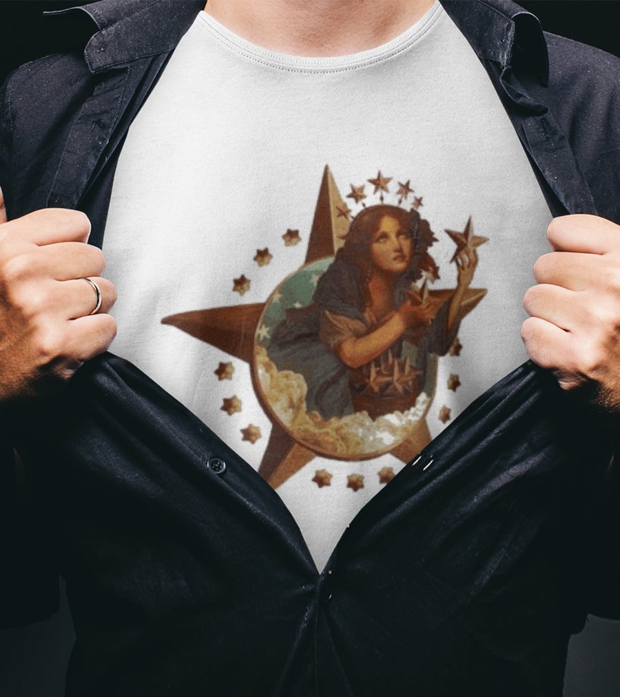 A Ma Maniere Alchemist Star Girl Celestial Starburst T-Shirt