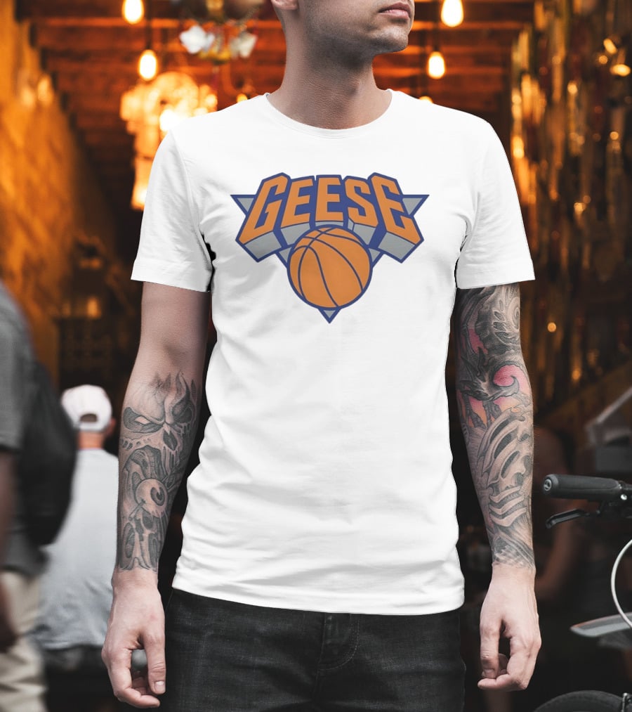 Geese Basketball New York Knicks T-Shirt