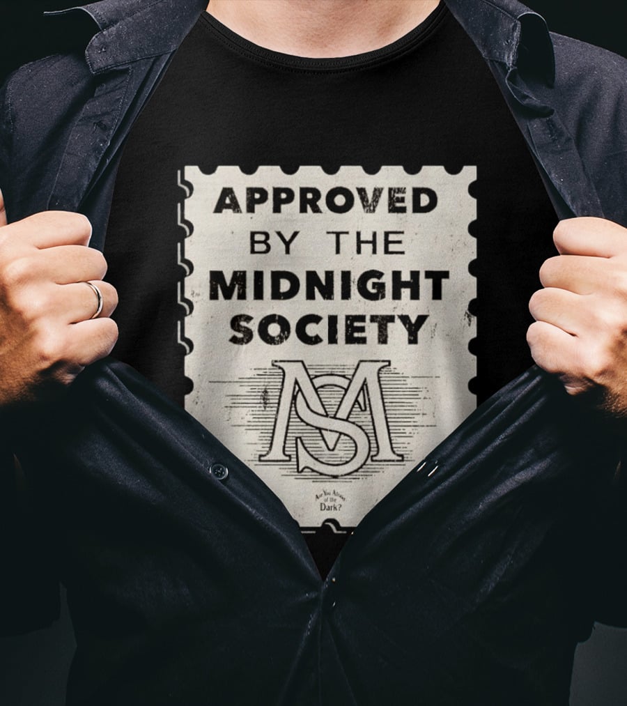 Approved By The Midnight Society Are You Afraid Of The Dark MS T-Shirt