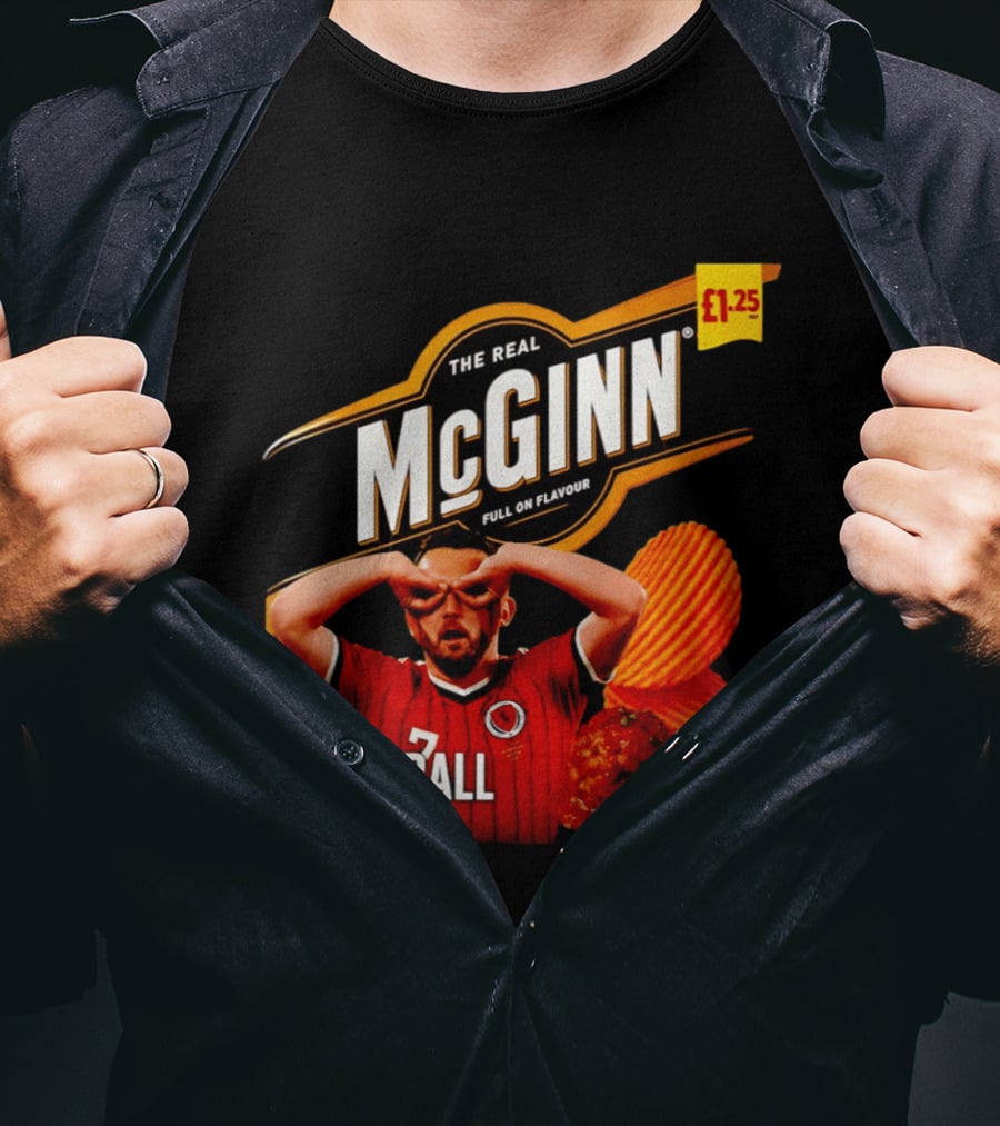 The Real McGinn Full On Flavour Meatball 65g £1.25 T-Shirt