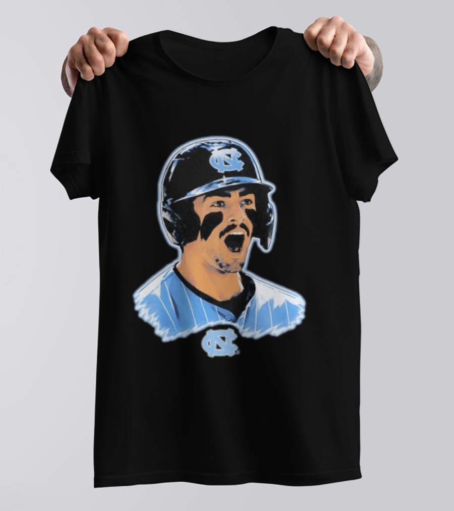 Gavin Gallaher University Of North Carolina Tar Heels Baseball Player T-Shirt