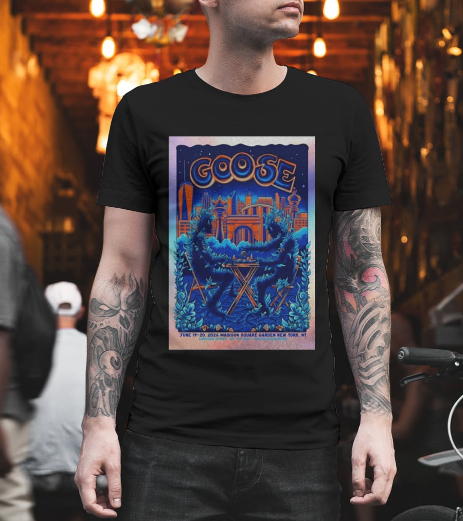 Goose Madison Square Garden New York June 19 20 2026 T-Shirt