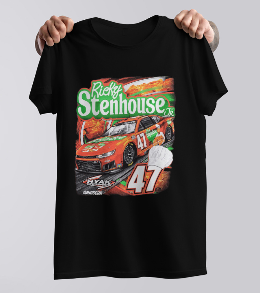 Ricky Stenhouse Jr. 47 Hyak Motorsports NASCAR Chef Boyardee T-Shirt