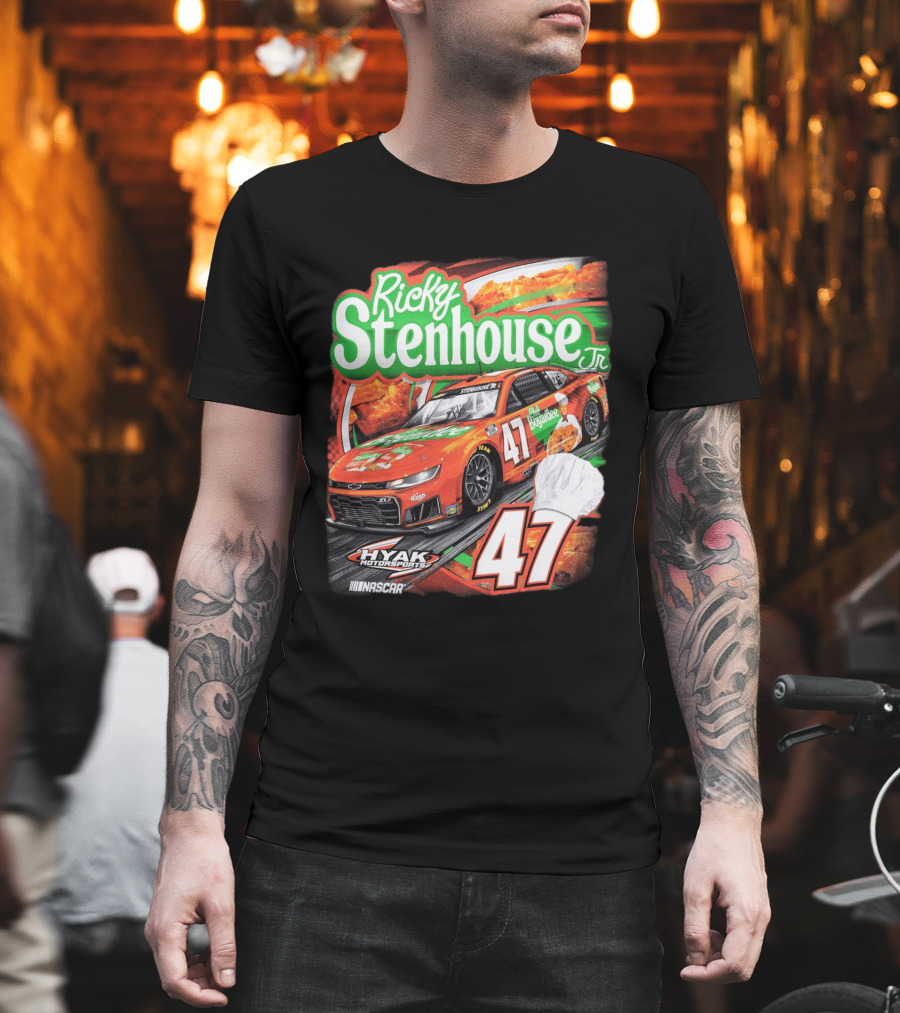 Ricky Stenhouse Jr. 47 Hyak Motorsports NASCAR Chef Boyardee T-Shirt