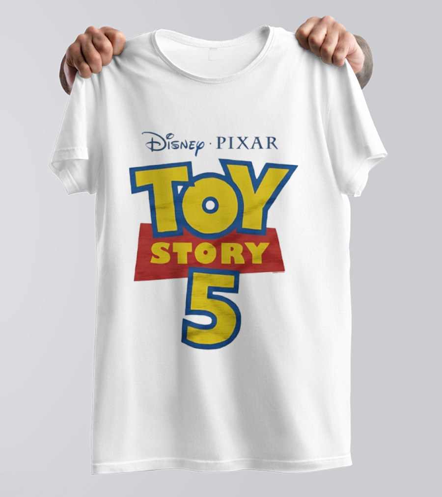 Disney Pixar Toy Story 5 Animated Adventure Movie T-Shirt