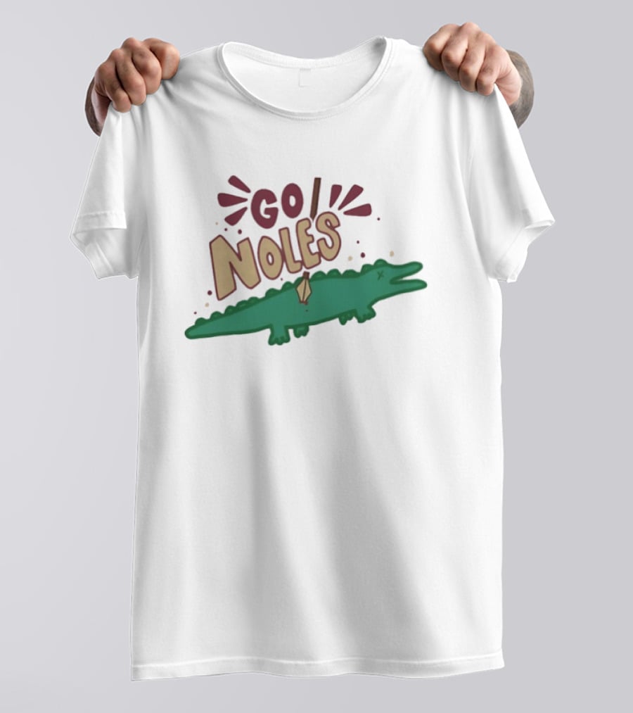 Go Noles Florida State Seminoles Spear Through Gator Rivalry T-Shirt