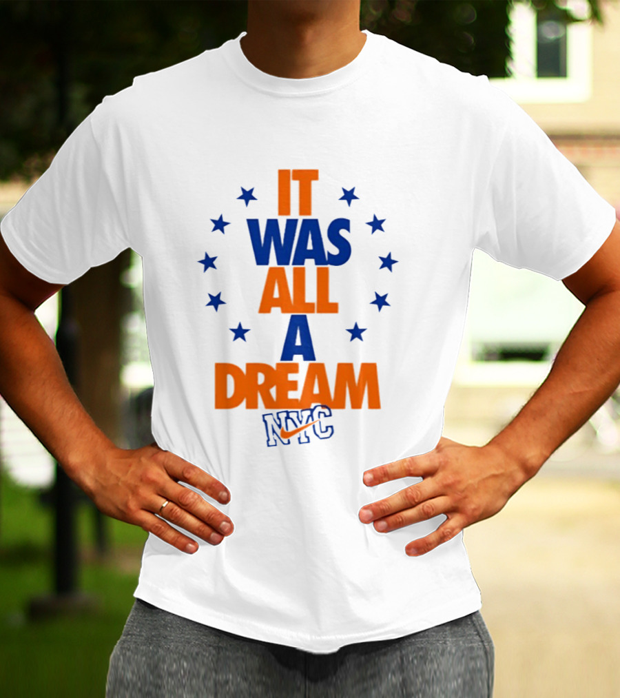 New York Knicks It Was All A Dream NYC Notorious BIG T-Shirt