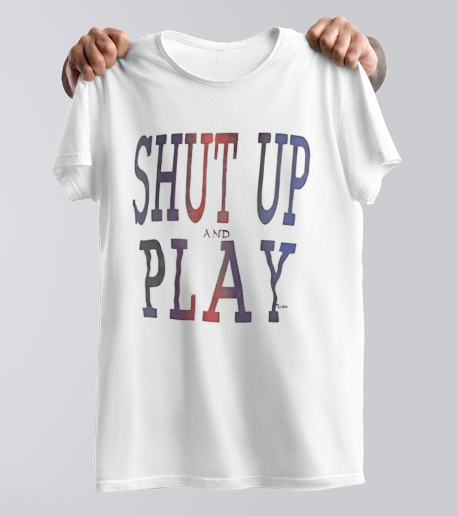 Mark Grace Shut Up And Play Chicago Cubs T-Shirt