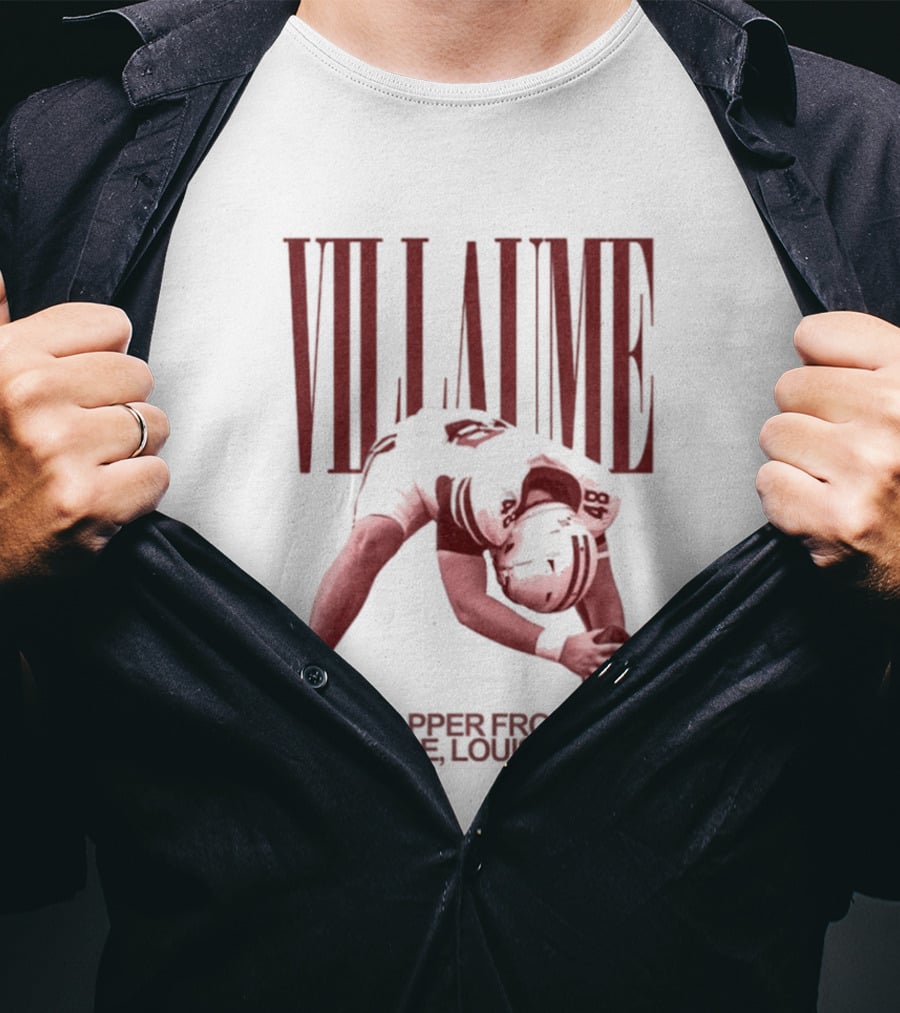 Villaume Long Snapper Baton Rouge Louisiana Football Player T-Shirt