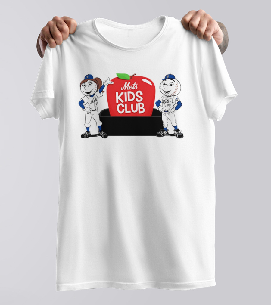 Mr And Mrs Met Kids Club New York Mets T-Shirt