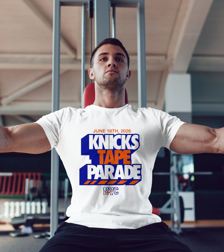 June 18th 2026 Knicks Tape Parade NYC NBA T-Shirt
