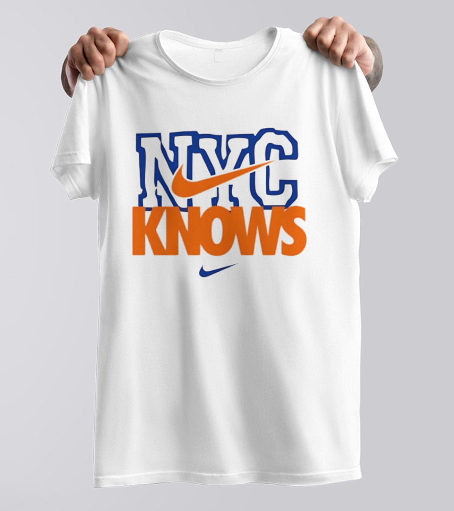 NYC Knows New York Knicks Nike T-Shirt
