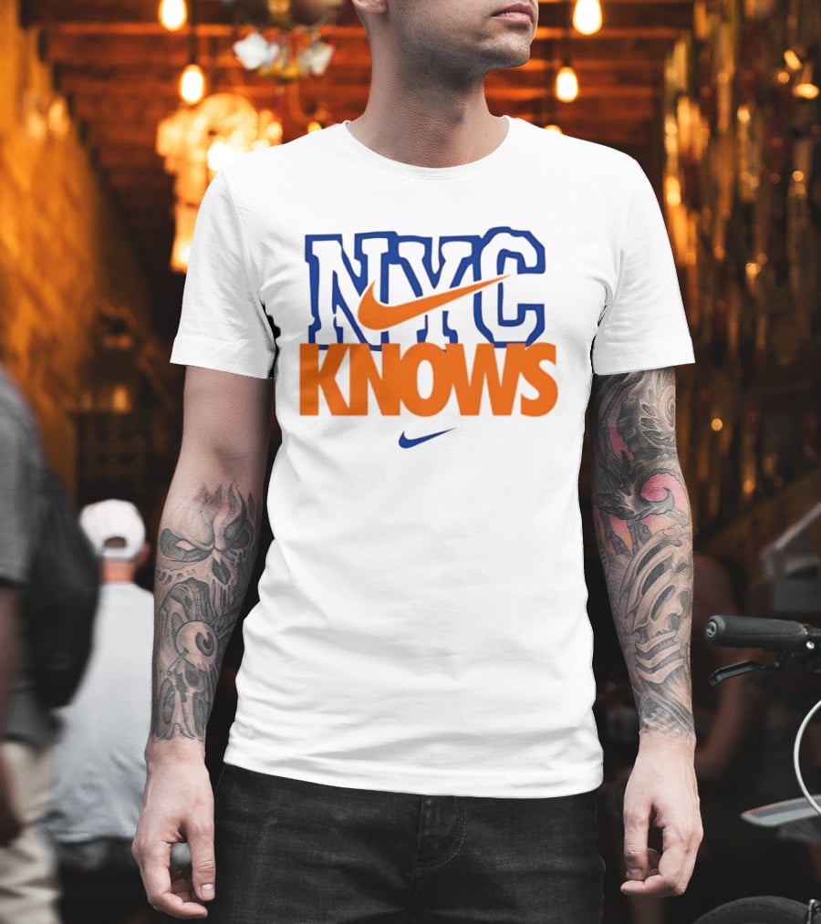 NYC Knows New York Knicks Nike T-Shirt