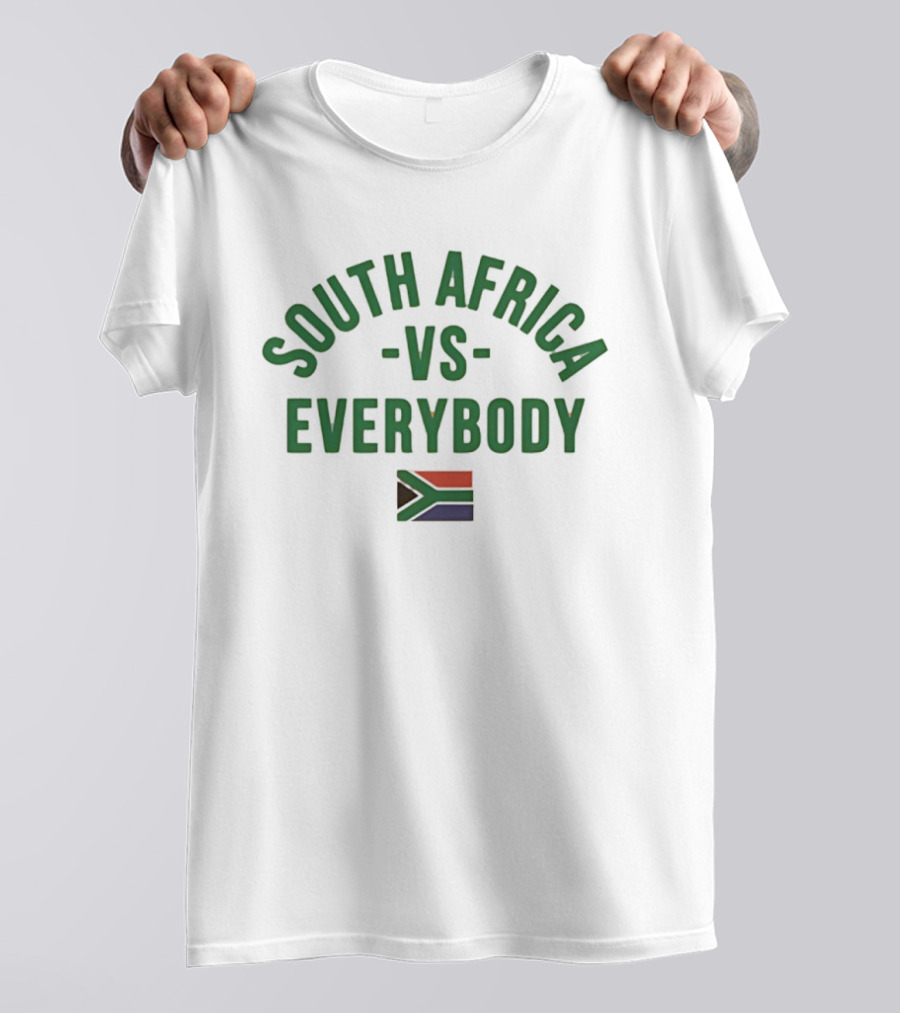 South Africa Vs Everybody Flag T-Shirt