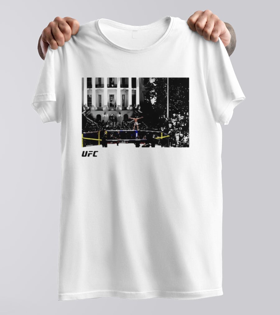 UFC Diego Lopes Freedom 250 Victory Iconic Octagon Celebration T-Shirt