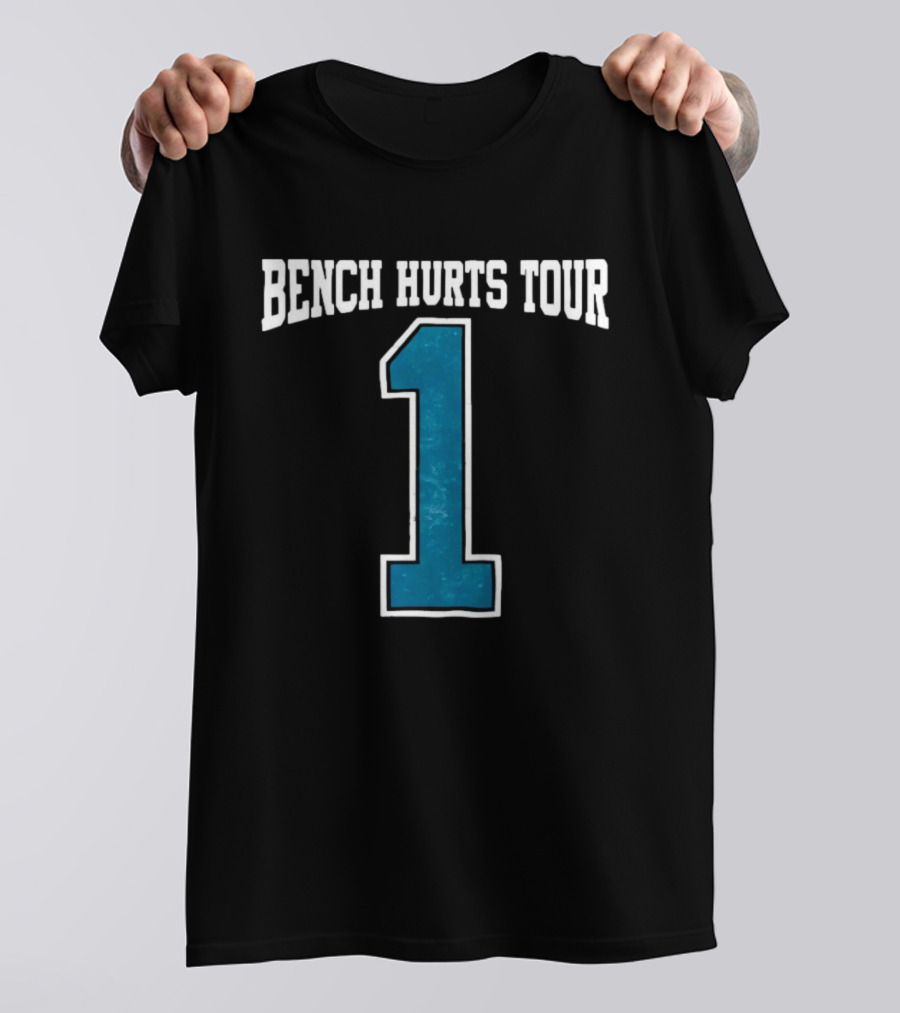 Philadelphia Eagles Bench Hurts Tour 2026 Number 1 T-Shirt