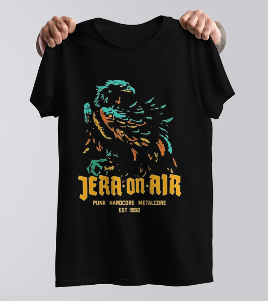 Jera On Air Punk Hardcore Metalcore Eagle Est 1992 T-Shirt