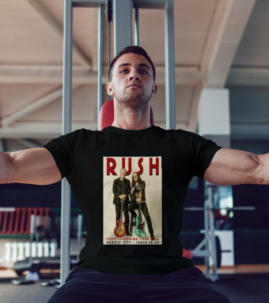 RUSH Mexico City Fifty Catfifty June 19 2026 Show T-Shirt