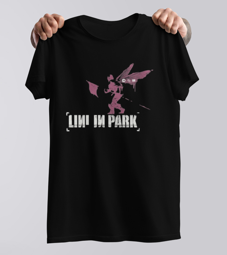 Linkin Park Hybrid Theory Street Soldier Winged Figure T-Shirt