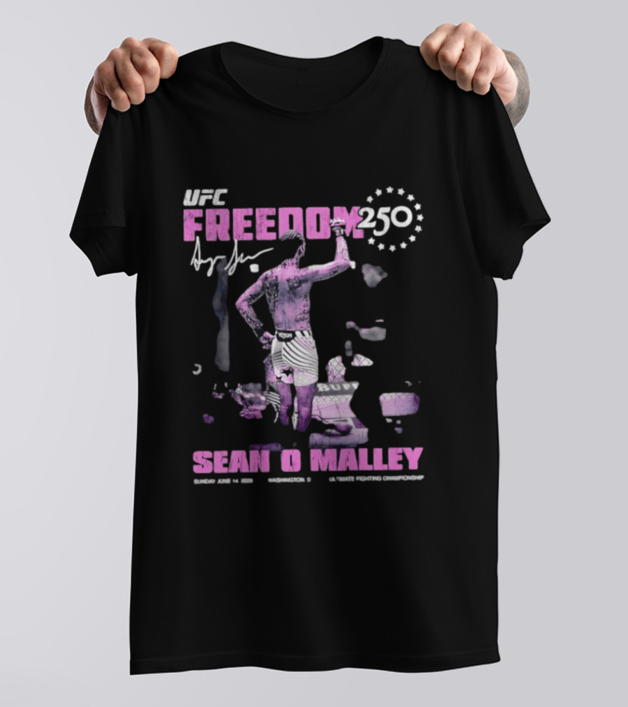 UFC Freedom 250 Sean O'Malley Signature Salute T-Shirt