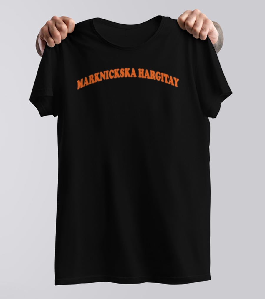Mariska Hargitay's Son Wearing Marknickska Hargitay Knicks Parade T-Shirt