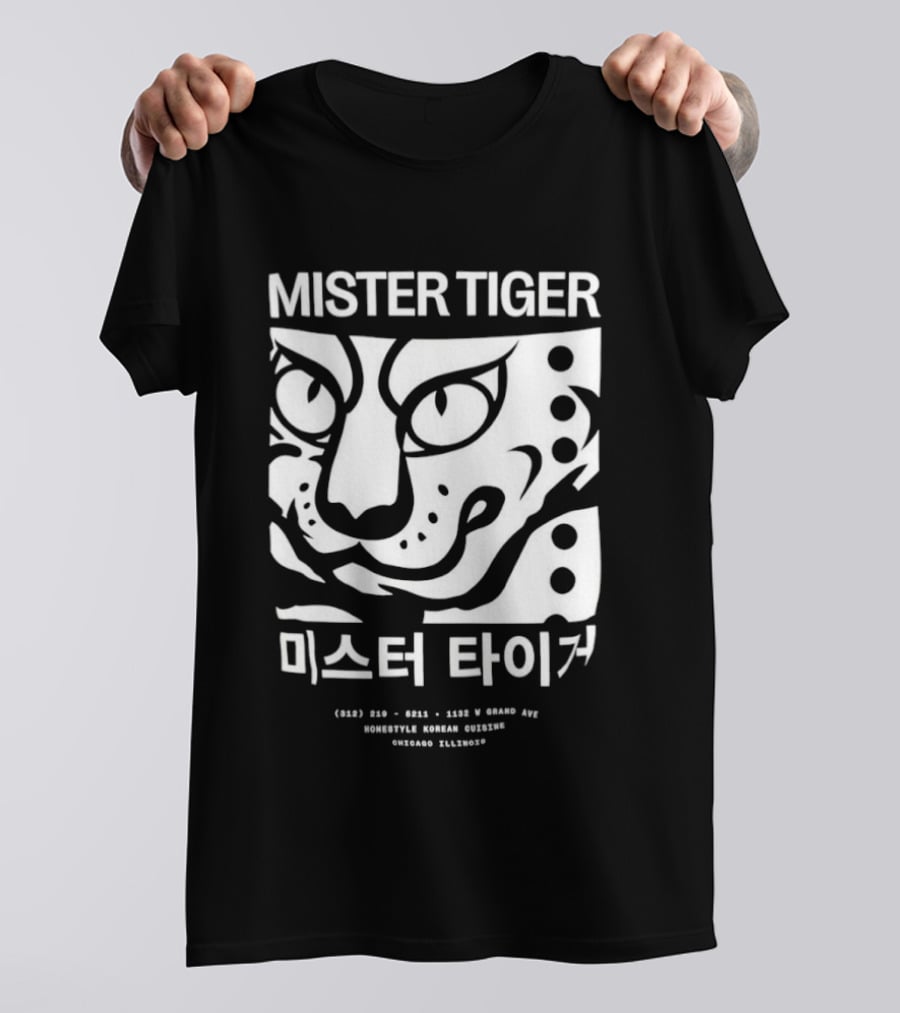 Mister Tiger Homestyle Korean Cuisine T-Shirt