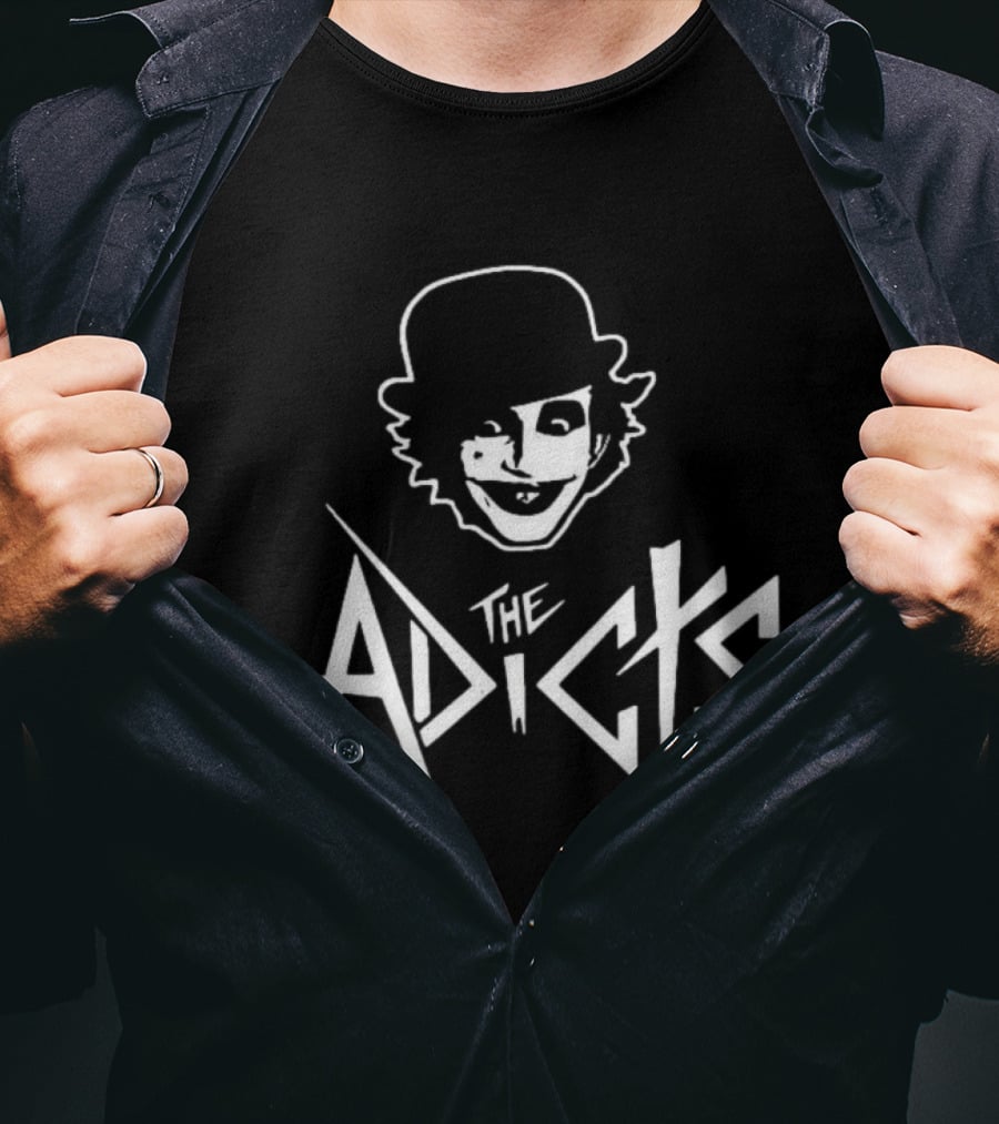 The Adicts Face With Bowler Hat T-Shirt