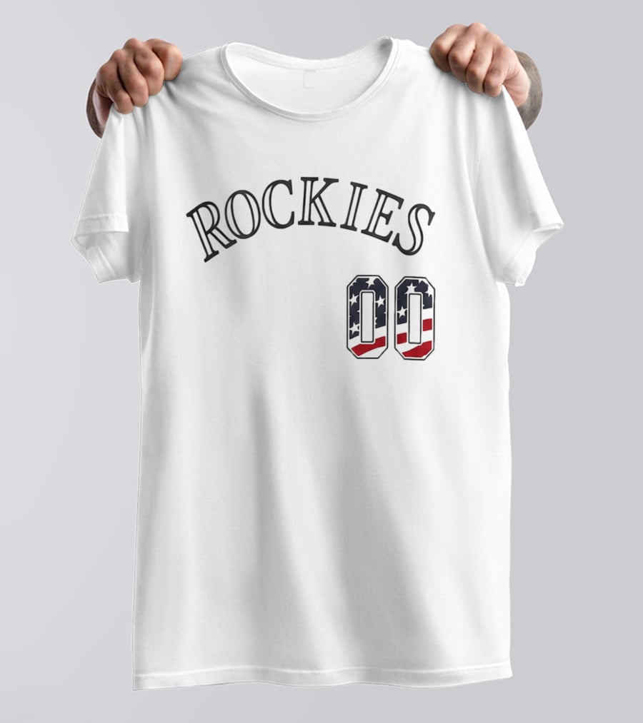 Rockies 2026 USA 250 Star And Stripe 00 T-Shirt