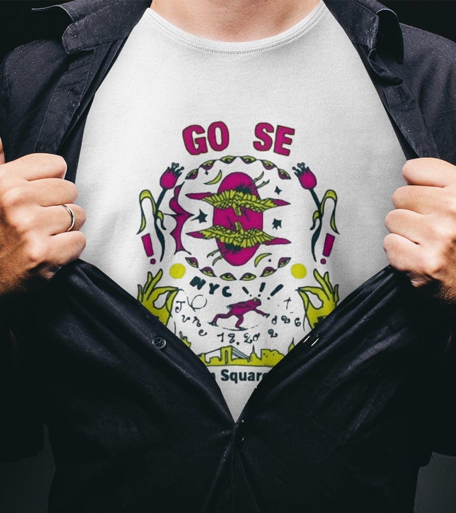 Goose 2026 NYC Madison Square Garden Tour T-Shirt