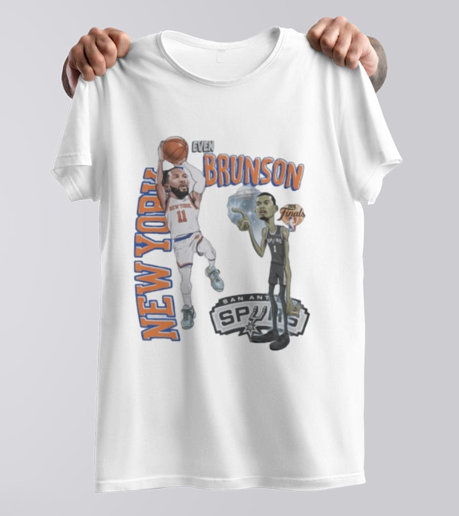 New York Even Brunson NBA Finals San Antonio Spurs T-Shirt