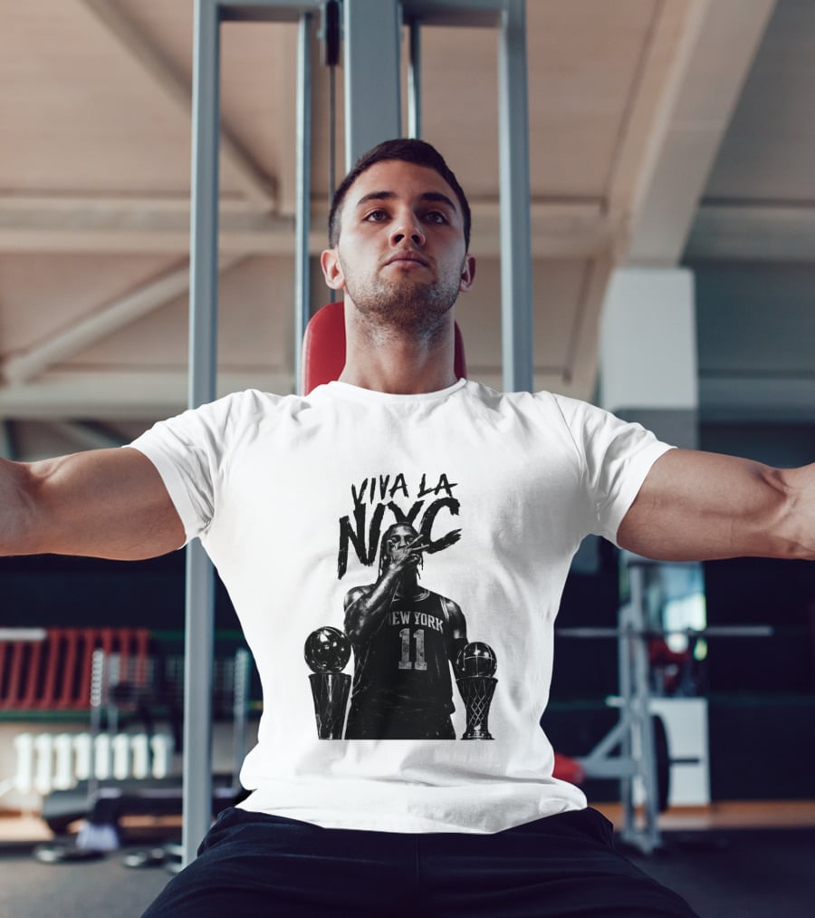 Viva La NYC Jalen Brunson 11 New York Knicks Basketball Player T-Shirt