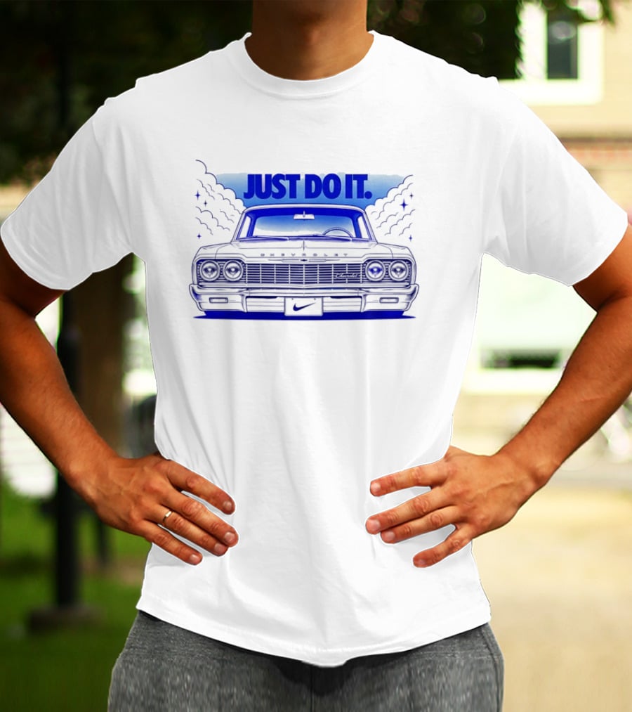 Los Angeles Chevrolet Just Do It Nike Chevy Impala T-Shirt